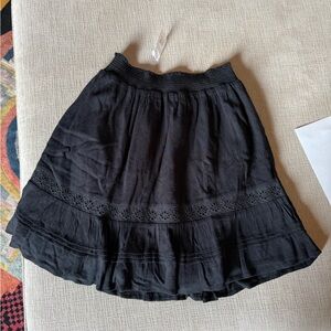 NEW WITH TAGS GAP Black Skater Skirt